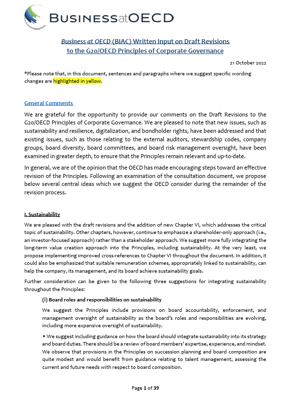 G20-OECD guidelines CG 2022